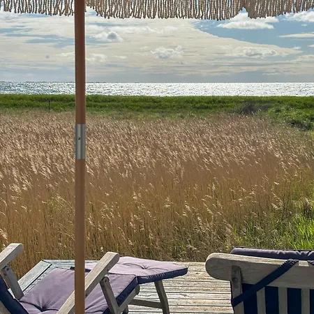 Front Row With Sunset On Odden Yderby